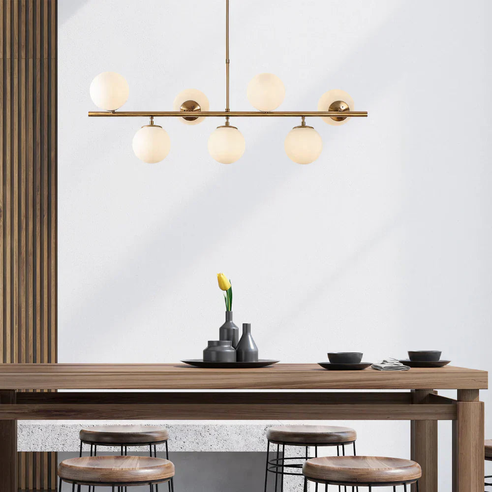 Sospensione tavolo rettangolare