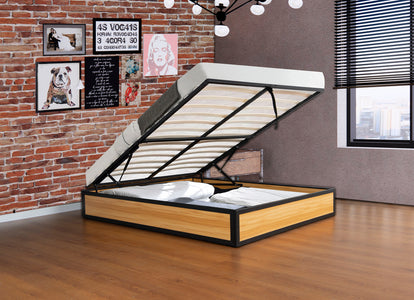 Letto contenitore industriale 160 x 200 cm