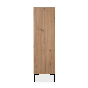 Navi design cassettiera in legno quadrata fondo bianco Concept-U retro