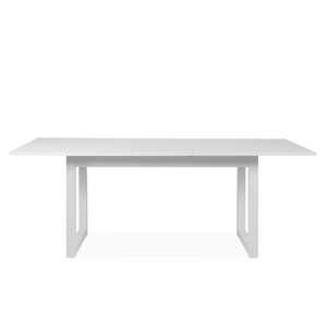 Tavolo da pranzo industriale allungabile Kotor fondo bianco Concept-U 2