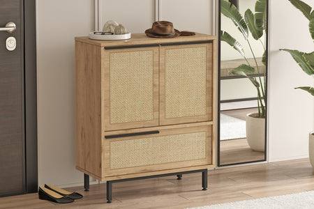 scarpiera ingresso 3 ante legno canna aba atmosfera concept u