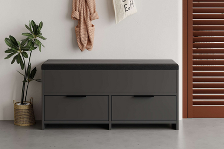 scarpiera rettangolare antracite poli concept u