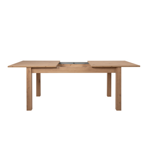 Tavolo allungabile in legno Skadar fondo bianco spiegato Concept-U