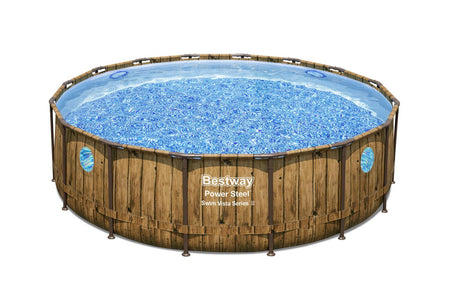 Kit piscina fuori terra 4,88 x 1,22 m