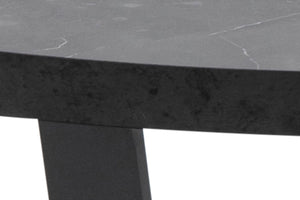 Tavolino tondo grigio industriale harlem zoom3 concept u