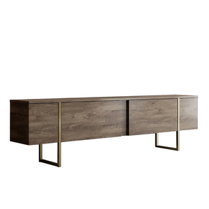 mobile-TV-arredo-con-arrangiamento-180-cm-legno-e-oro-bearn-sfondo-bianco-3-quarti-concept-u