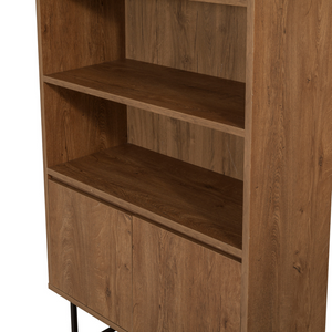 zoom libreria in legno scaffale Aia