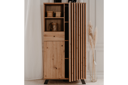 Comò in legno di design d'ambiente Split Concept-U