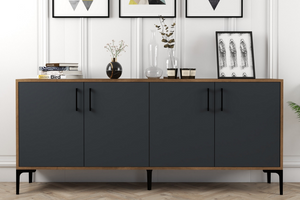 Credenza industriale in legno Arkel Concept-U