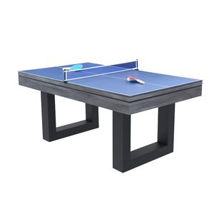 Tavolo multigioco ping pong grigio Denver 