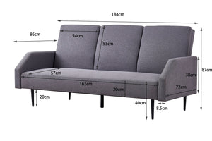 Dimensioni divano grigio convertibile