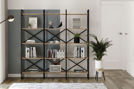 Libreria dal design industriale Tomi Concept U