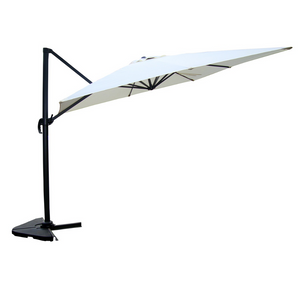 Ombrellone a fascio ecru palatino lastra sfondo bianco ombrellone concept u