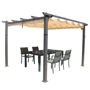 pergola gazebo fermée