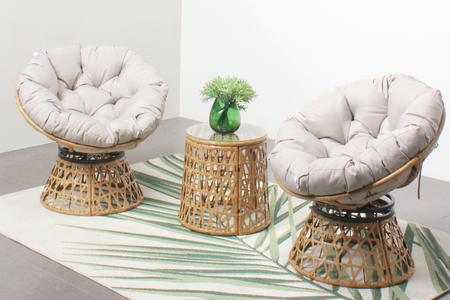 Poltrona e tavolo da esterno papazan