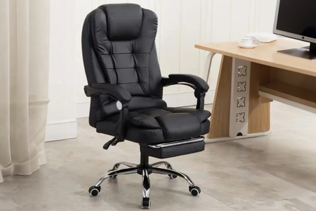 Sedia da gioco massaggiante Elite Ambiance con poggiapiedi concept u