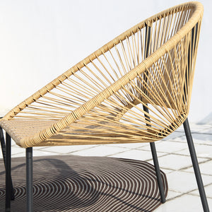 Set di mobili da giardino a 2 posti profilo Acapulco naturale concept u