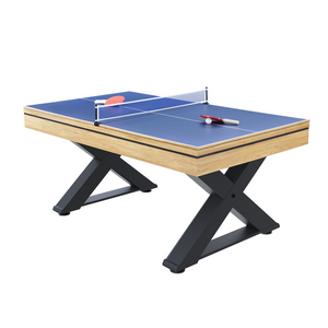 Tavolo Texas multi giochi ping pong legno