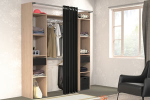 Organizer per armadio appeso a 9 ripiani pieghevole per la casa con 5 cassetti 4 Organizer per armadio appeso a 9 ripiani pieghevole per la casa con 5 cassetti 4