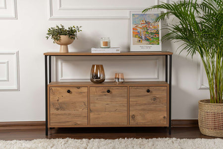 console 3 scomparti pin metallo nero solis atmosfera concept u