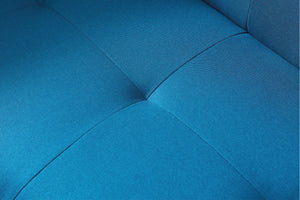 Sofá de estilo escandinavo convertible de 3 plazas blu zoom 7