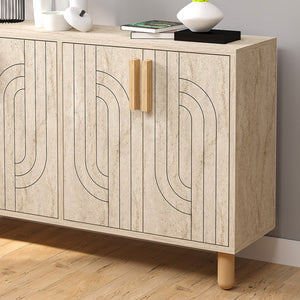 credenza 4 ante travertino rody zoom concept u