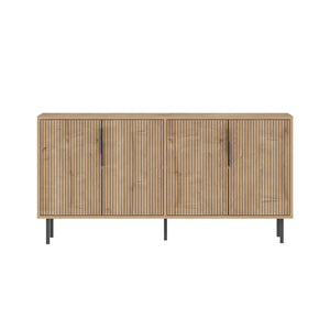 credenze 4 porta legno packshot frontale concept u