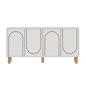 credenze grafico bianco viret packshot faccia concept u