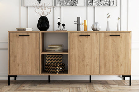 credenze in legno di rovere aura atmosfera concept u