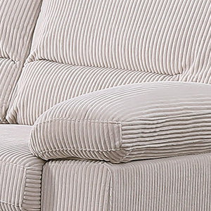 divano comodo in velluto a velluto beige zoom set poltrona concept u