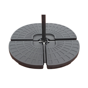 fascio ombrellone lastra terracotta palatino sfondo bianco lastra completa frontale concept u