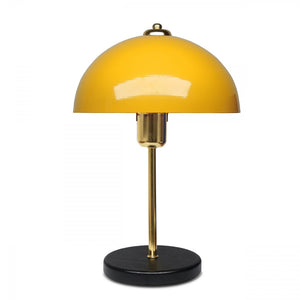 lampada da tavolo a fungo giallo edith packshot concept u