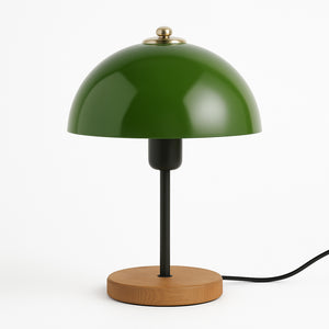 lampada da tavolo a fungo verde agnes packshot 2 concept u