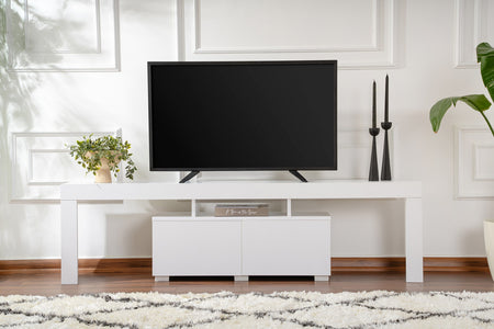 mobile porta tv a 2 ante bianco baso ambiance concept u