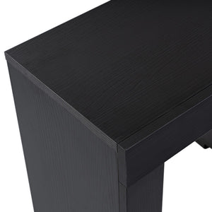 mobile porta tv a 2 ante con base in legno nero e materiali zoom concept u