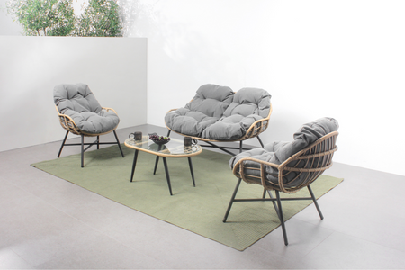 Mobili da giardino Evora Concept U grgio atmosfera gris