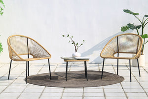 Set di mobili da giardino a 2 posti nell'atmosfera naturale di Acapulco concept u