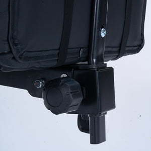 sedia da gioco con poggiapiedi Nero altair zoom level concept u