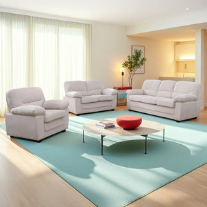 set divani poltrona accogliente velluto a coste beige lincoln seconda scena concept u