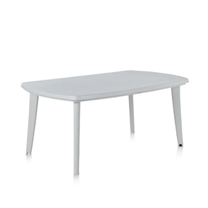 set tavolo 4 sedie bianco atlantica sedia sfondo bianco tavolo concept u