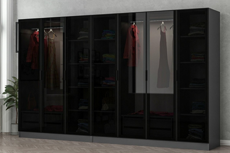 spogliatoio 2 armadi montmartre rettangolo concept u