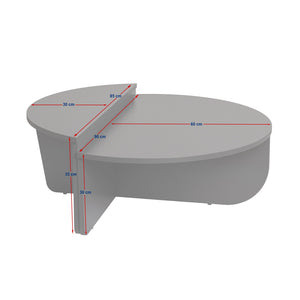 tavolino basso rotondo podio noce bianco xyn dimensioni concept u