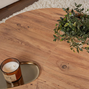 tavolino da caffe rotondo duo in pino azus zoom concept u