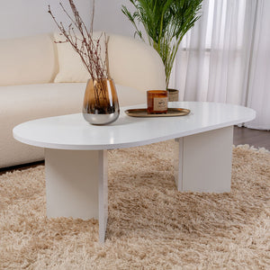 tavolino ovale bianco azos 3 quarti concept u