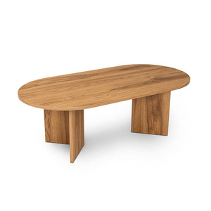 tavolino ovale in legno raav packshot concept u