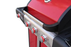 Barbecue a gas con 3 fuochi più 1 laterale, utensili inclusi zoom 4