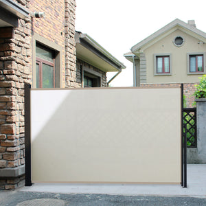 Paravento estensibile da esterno ecru saltillo