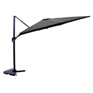 Ombrellone Palatino grigio su sfondo bianco