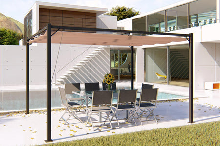 Gazebo autoportante 4 x 3 m talpa Tusa