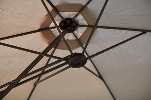 Innovativo parasole rotondo grigio